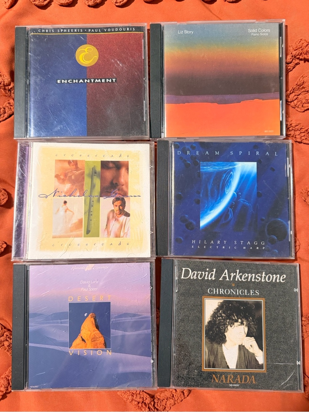New Age Instrumental Music Collection 6 CDs Liz Story David Arkenstone
